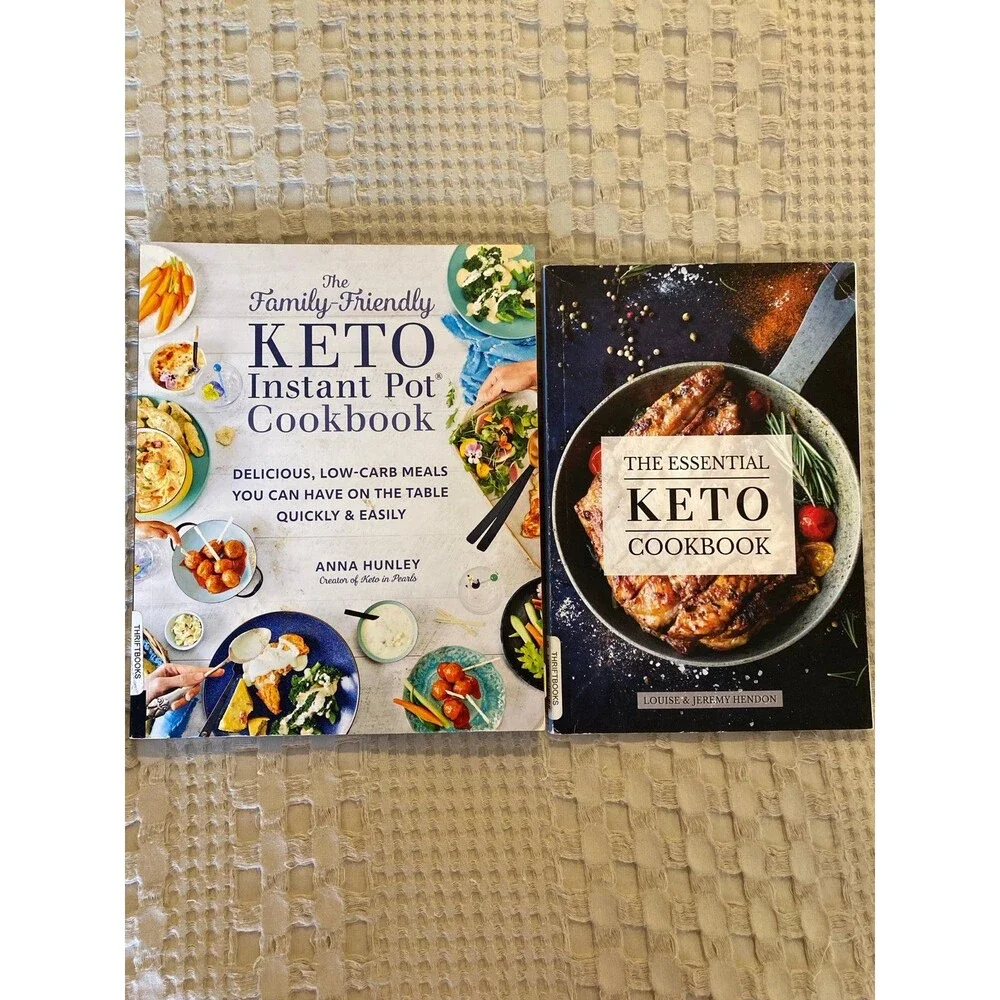 The Essential Keto CookBook & Keto Instant Pot Cookbook Recipes Photos‎ Low Carb